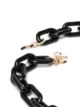 Kaleos square cable-link sunglasses chain