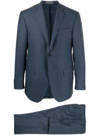 39%OFF！＜Farfetch＞ Corneliani Academy ウールスーツ - ブルー画像