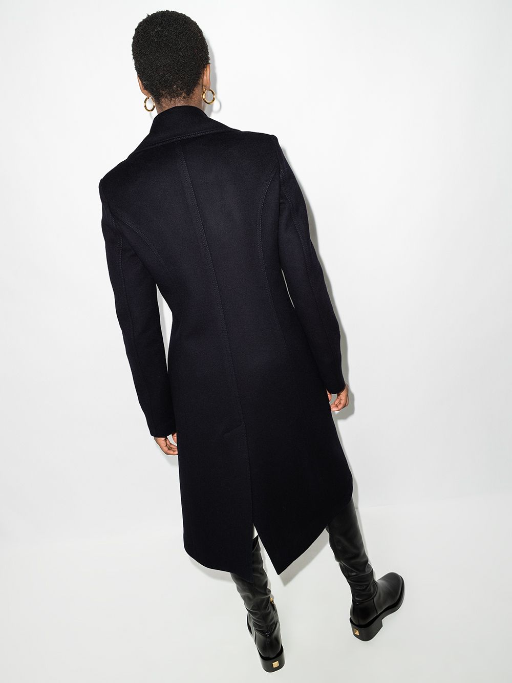 фото Valentino длинное двубортное пальто
