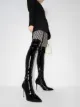 Gianvito Rossi Bota cano longo Ribbon com salto alto 85mm