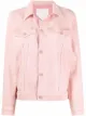 Image 1 of MOTHER two-tone denim jacket
