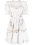 Michael Michael Kors embroidered short dress - White