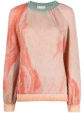 Forte Forte faded-knit jumper - Pink
