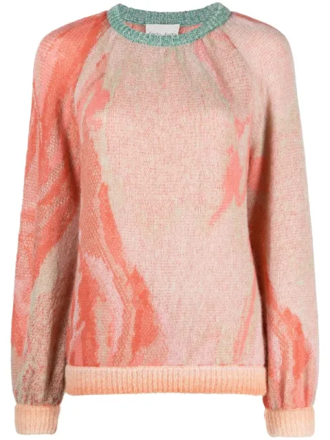 Forte Forte faded-knit jumper