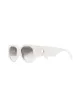 Linda Farrow Debbie oval-frame sunglasses