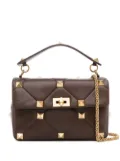 Valentino Garavani Rockstud-embellished tote bag - Brown