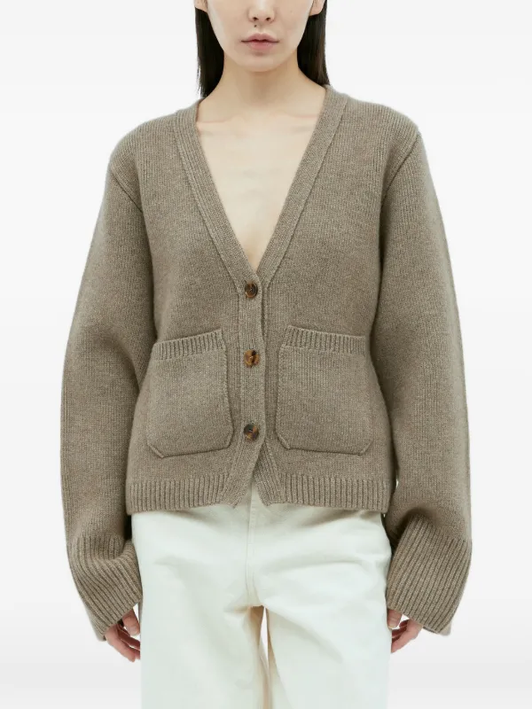 khaite グレーニット ニットカーディガン Everheart Cardigan | KHAITE | elysewalker