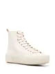 Image 2 of Jil Sander leather high-top sneakers