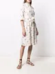 A.P.C. floral-print shirt dress
