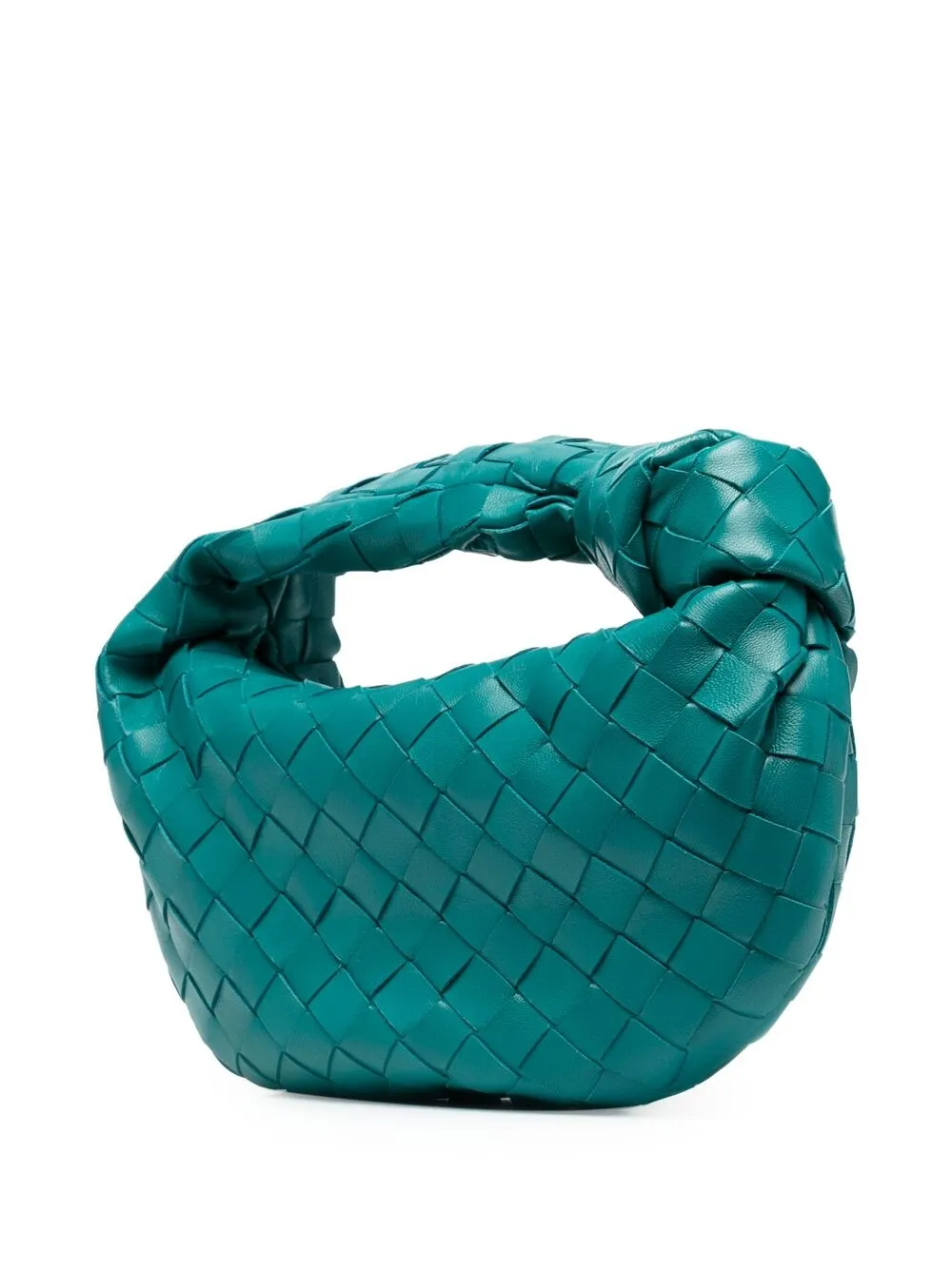 фото Bottega veneta мини-сумка jodie с плетением intrecciato