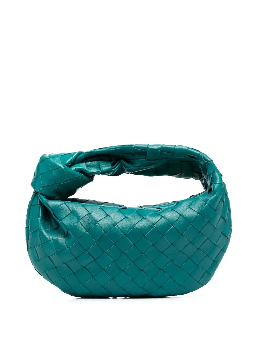 фото Bottega veneta мини-сумка jodie с плетением intrecciato