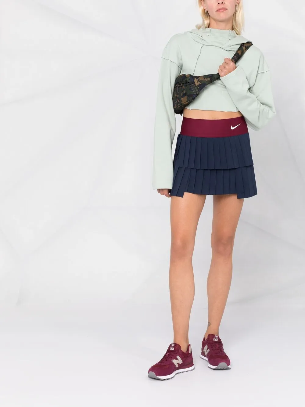 фото Nike плиссированная юбка