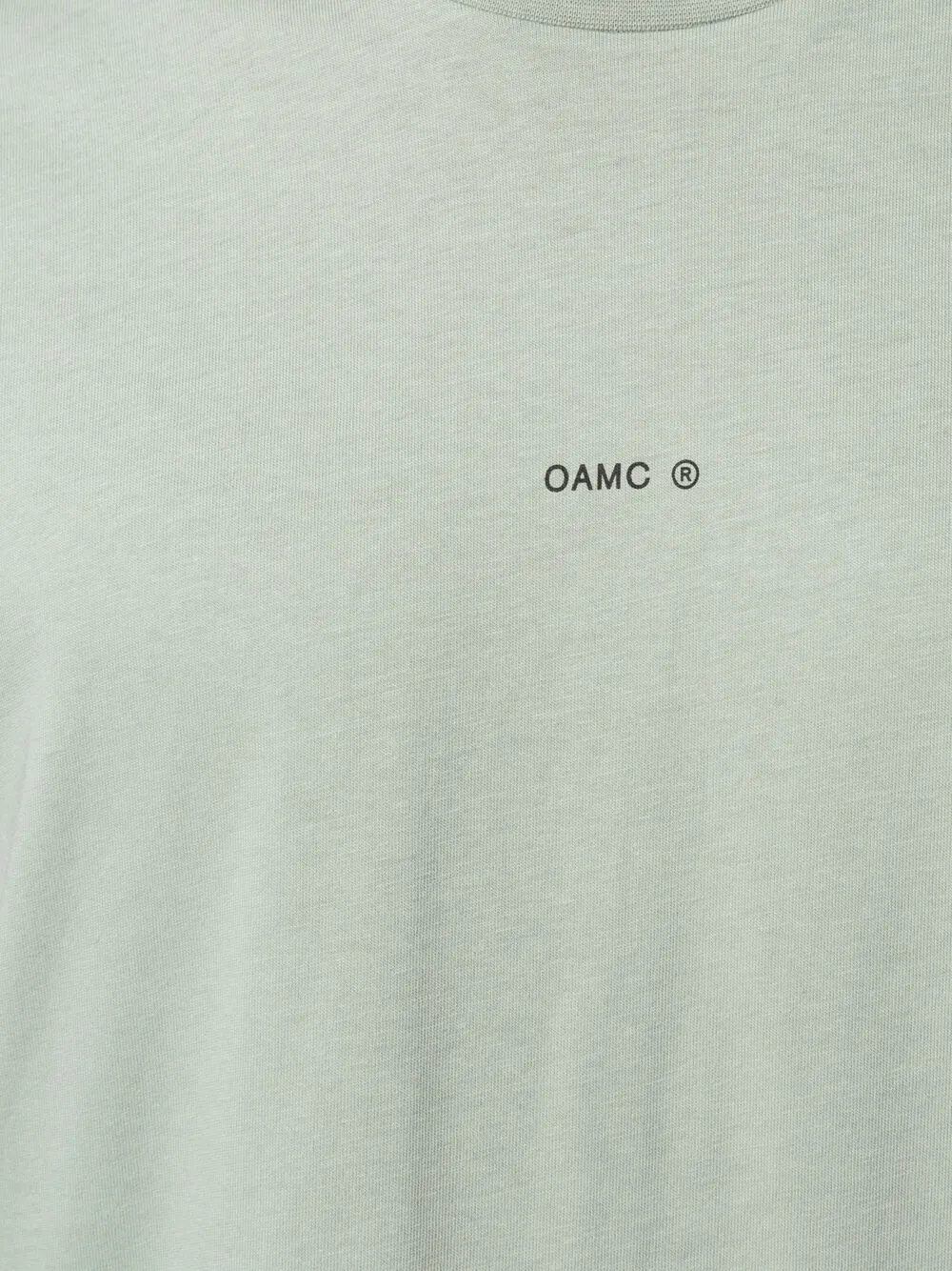 фото Oamc футболка с круглым вырезом и логотипом