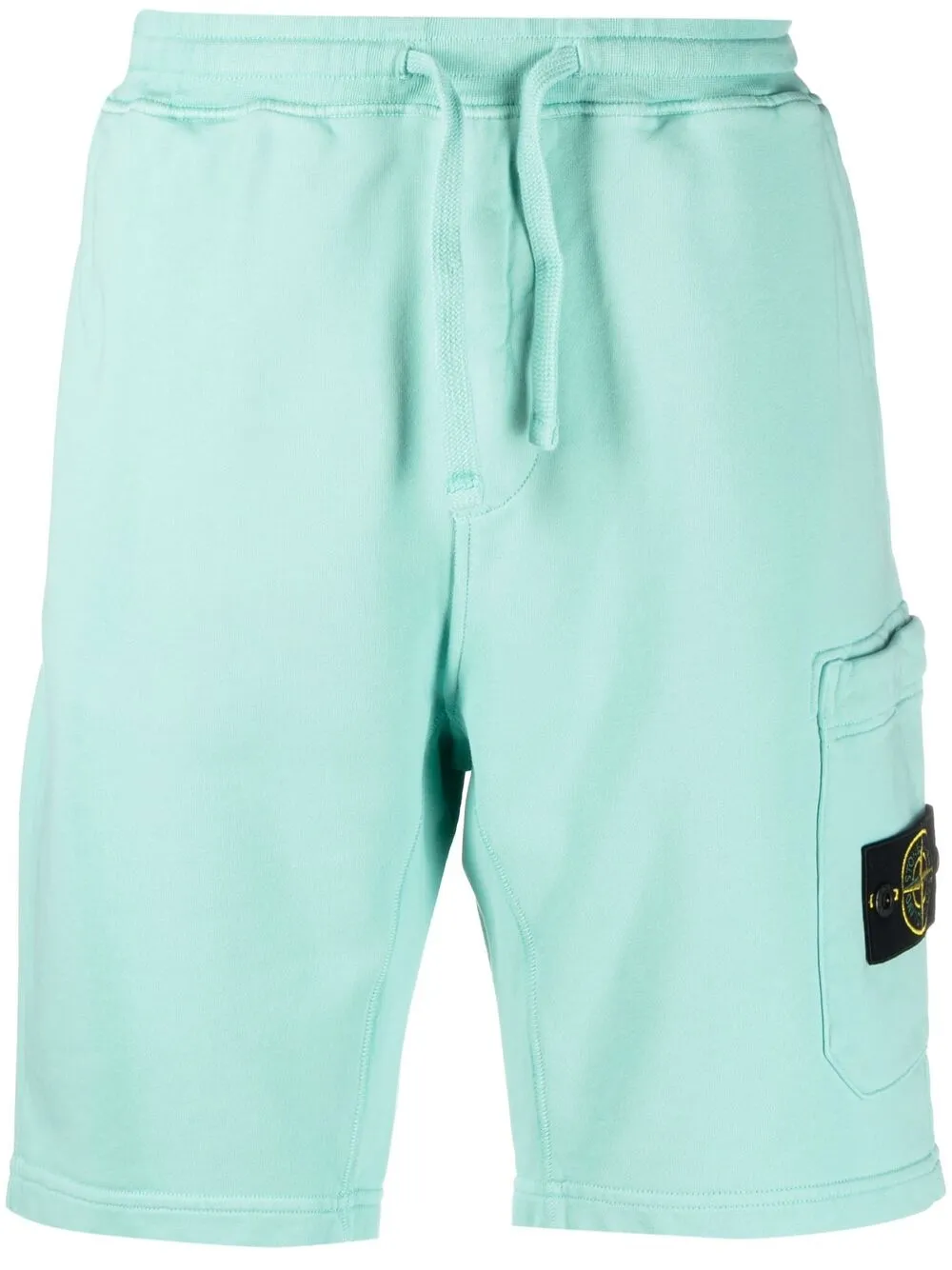 фото Stone island спортивные шорты с нашивкой-логотипом