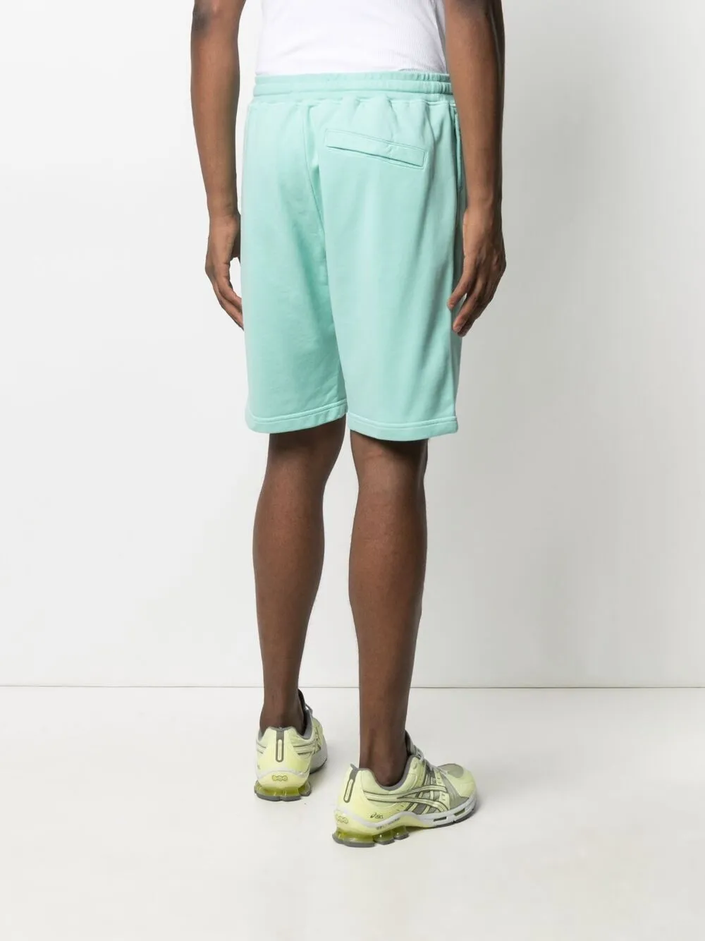 фото Stone island спортивные шорты с нашивкой-логотипом