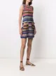 M Missoni geometric-knit shift dress