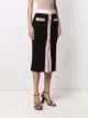 LIU JO contrast-trim knitted skirt