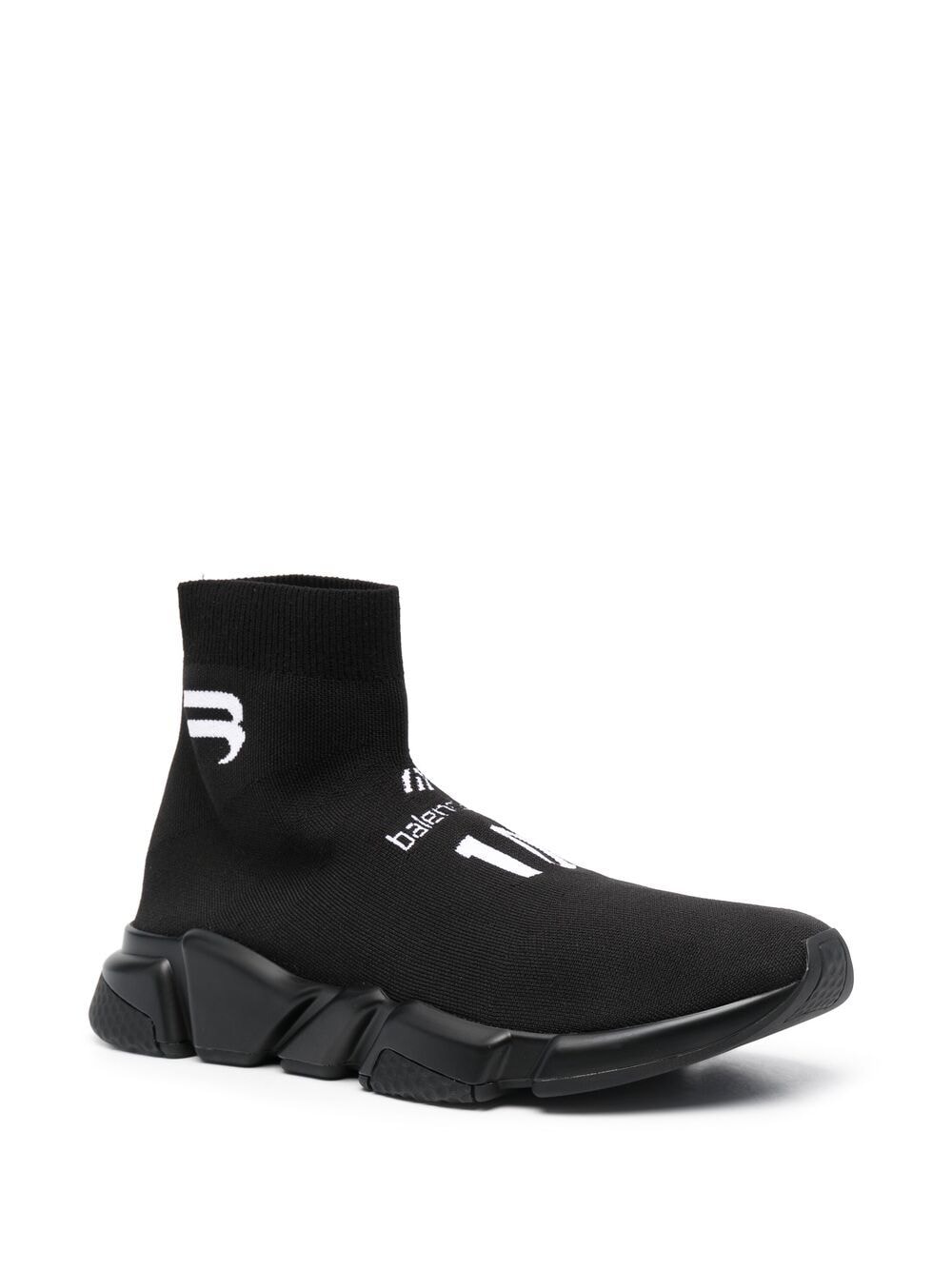 Shop Balenciaga Speed Slip-on Sneakers In Black