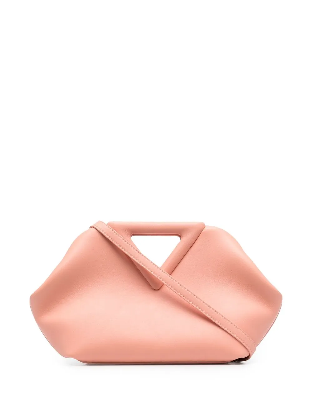 Bottega Veneta маленький клатч Point с верхней ручкой
