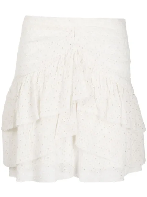 iro ruffle mini skirt