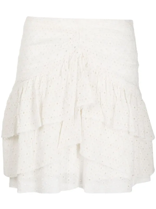 iro ruffle mini skirt