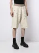 Bottega Veneta patchwork Shetland tweed shorts
