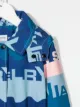 SONIA RYKIEL ENFANT logo-print hooded coat