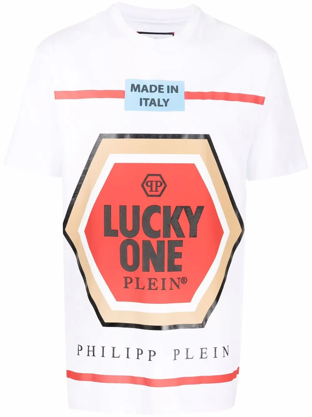 фото Philipp plein футболка lucky one с логотипом