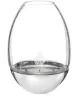Image 1 of Christofle Mood Nomade stainless steel clear candle holder
