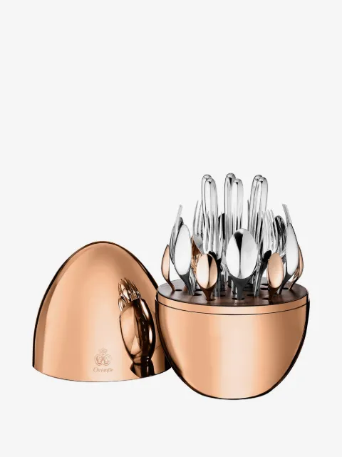 Christofle Mood Precious 24-piece flatware set (six-person setting)