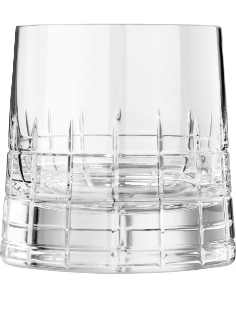 Christofle Graphik double old fashioned glass