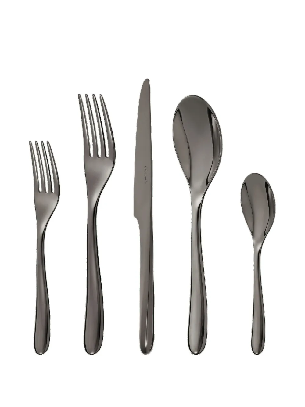 Christofle L'ame Five-piece Place Setting In Silver