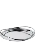 Christofle Vertigo round tray (39cm) - Silver