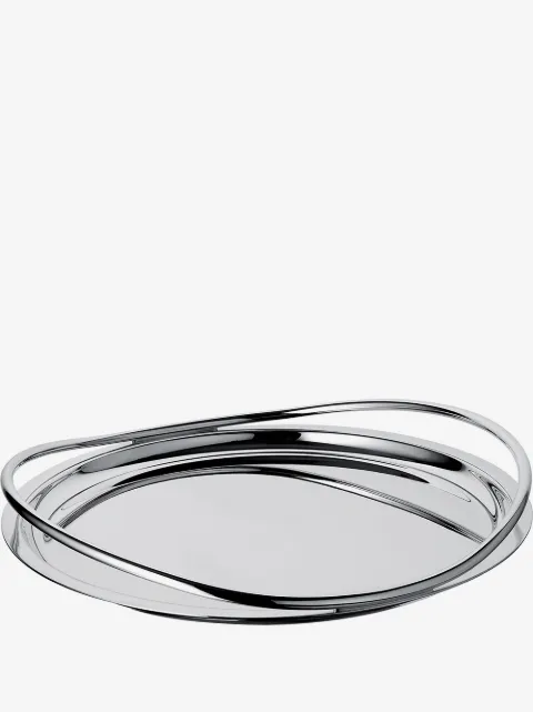 Christofle Vertigo round tray (39cm)