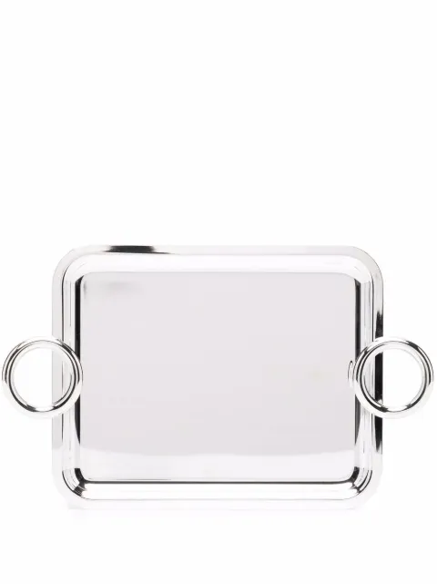 Christofle bandeja rectangular Vertigo de 20cm x 16cm