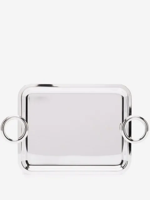 Christofle Vertigo rectangular tray (20cm x 16cm)