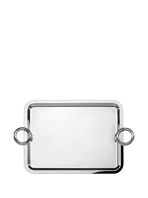 Christofle Vertigo rectangular tray (43cm x 31cm)