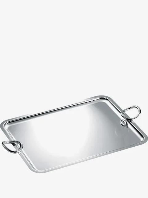 Christofle Vertigo rectangular tray (53cm x 42cm)