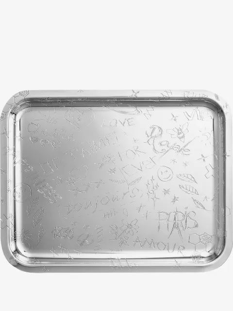 Christofle bandeja Graffiti rectangular de 36cm x 28cm