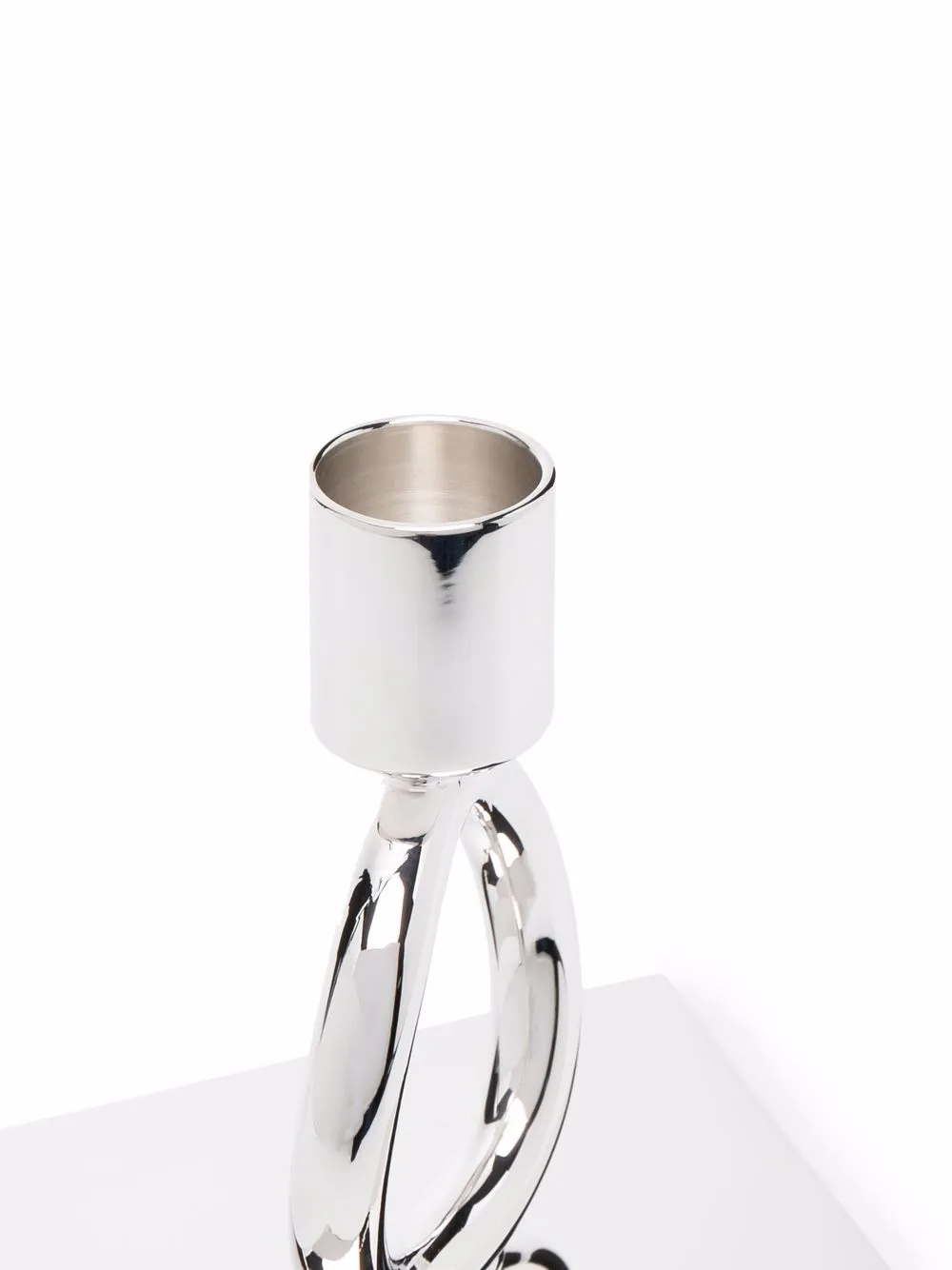 Shop Christofle Vertigo Silver-plated 1 Ring Votive