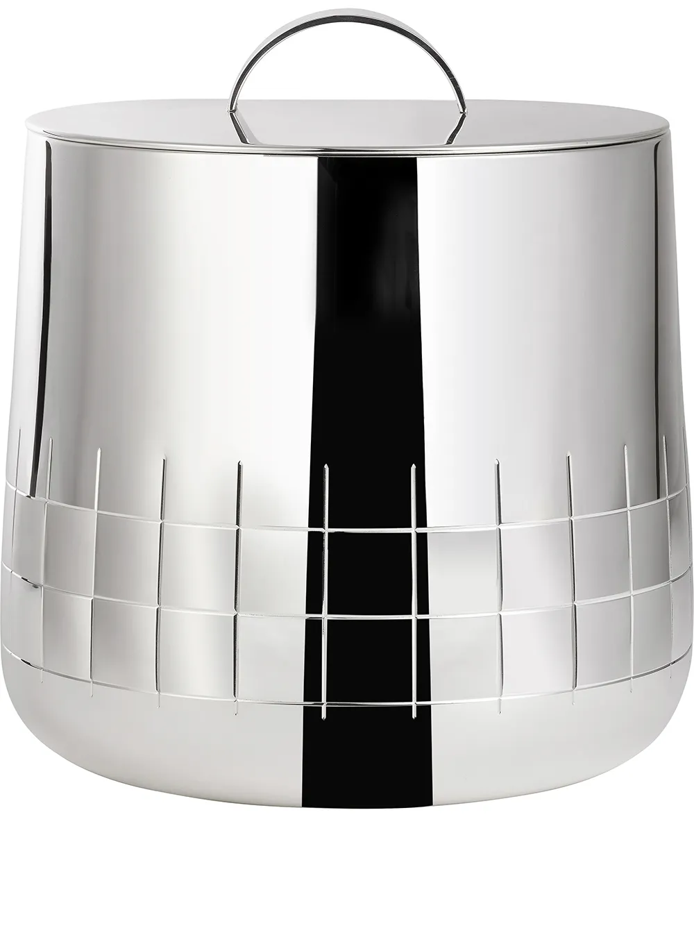 Christofle Graphik insulated ice bucket (18.5cm) | Silver | Image 1