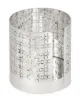 Christofle small Iconik Hurricane silver-plated candle holder