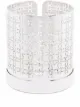 Image 2 of Christofle small Iconik Hurricane silver-plated candle holder