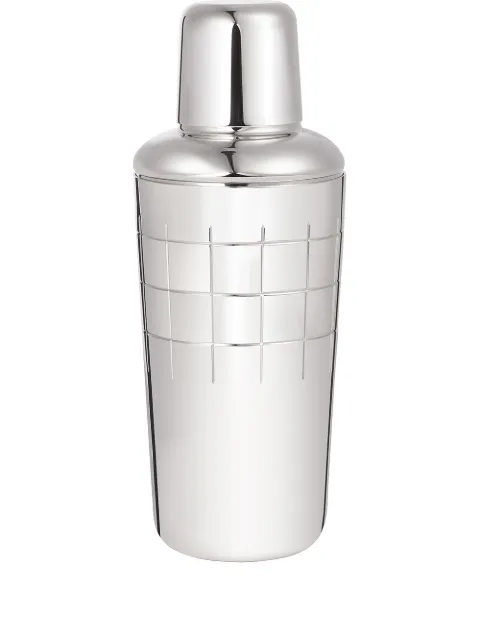 Christofle Graphik silver-plated shaker