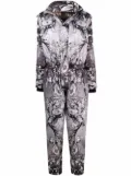 Philipp Plein New Baroque ski jumpsuit - Grey