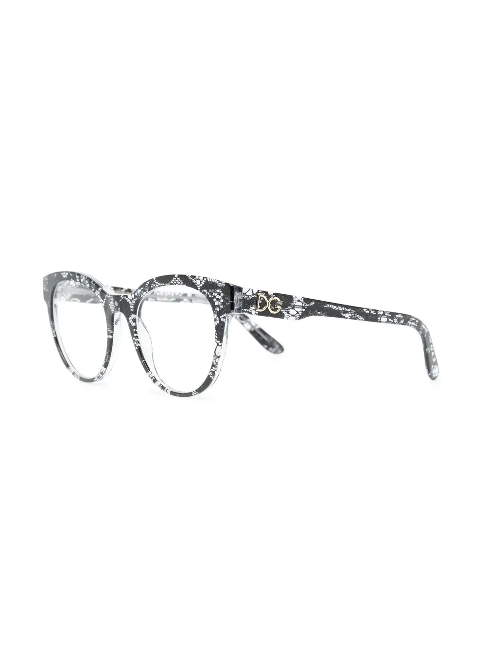 фото Dolce & gabbana eyewear очки с кружевным узором