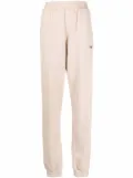 Philipp Plein high-waisted cotton track pants - Neutrals