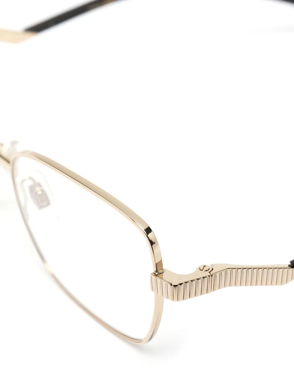 фото Dolce & gabbana eyewear очки в оправе 'кошачий глаз'