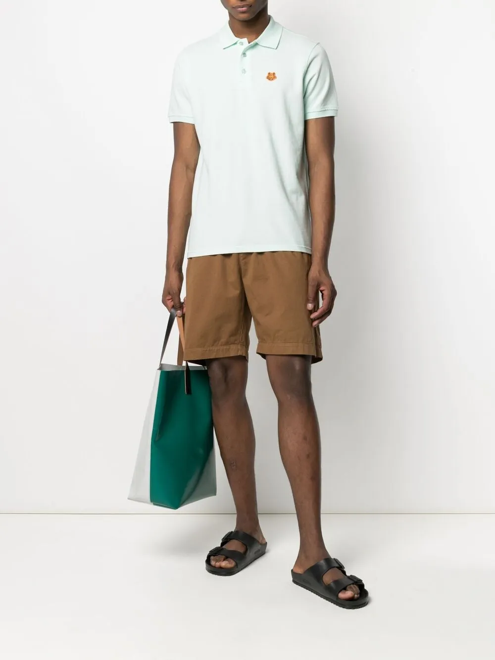 фото Kenzo рубашка поло tiger crest