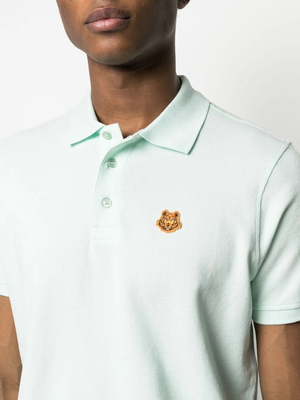 фото Kenzo рубашка поло tiger crest